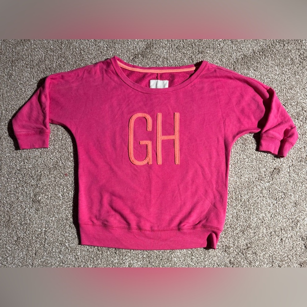 Gilly Hicks Sydney Size XS Long Sleeve Pink Pullover Sweater